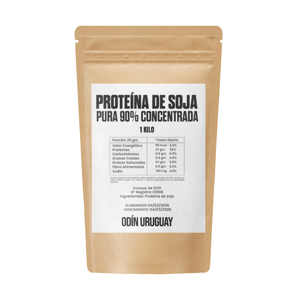 Proteína Vegana de Soja - 1 Kilo | Odín Uruguay