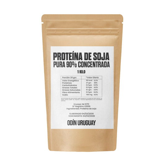 Proteína Vegana de Soja - 1 Kilo | Odín Uruguay