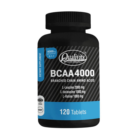 BCAA 4000 Mg x 120 Tabletas | Qualivits