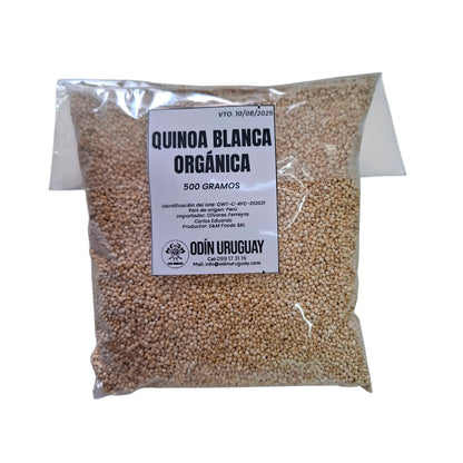 Quinoa Blanca Orgánica 500 Gramos | Odín Uruguay