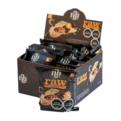 Alfajores Raw Alfabrownie de Chocolate Blanco - Caja x8 | Natural Bars