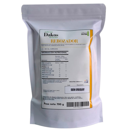 Rebozador Sin Gluten - 700 Gramos | Dakos