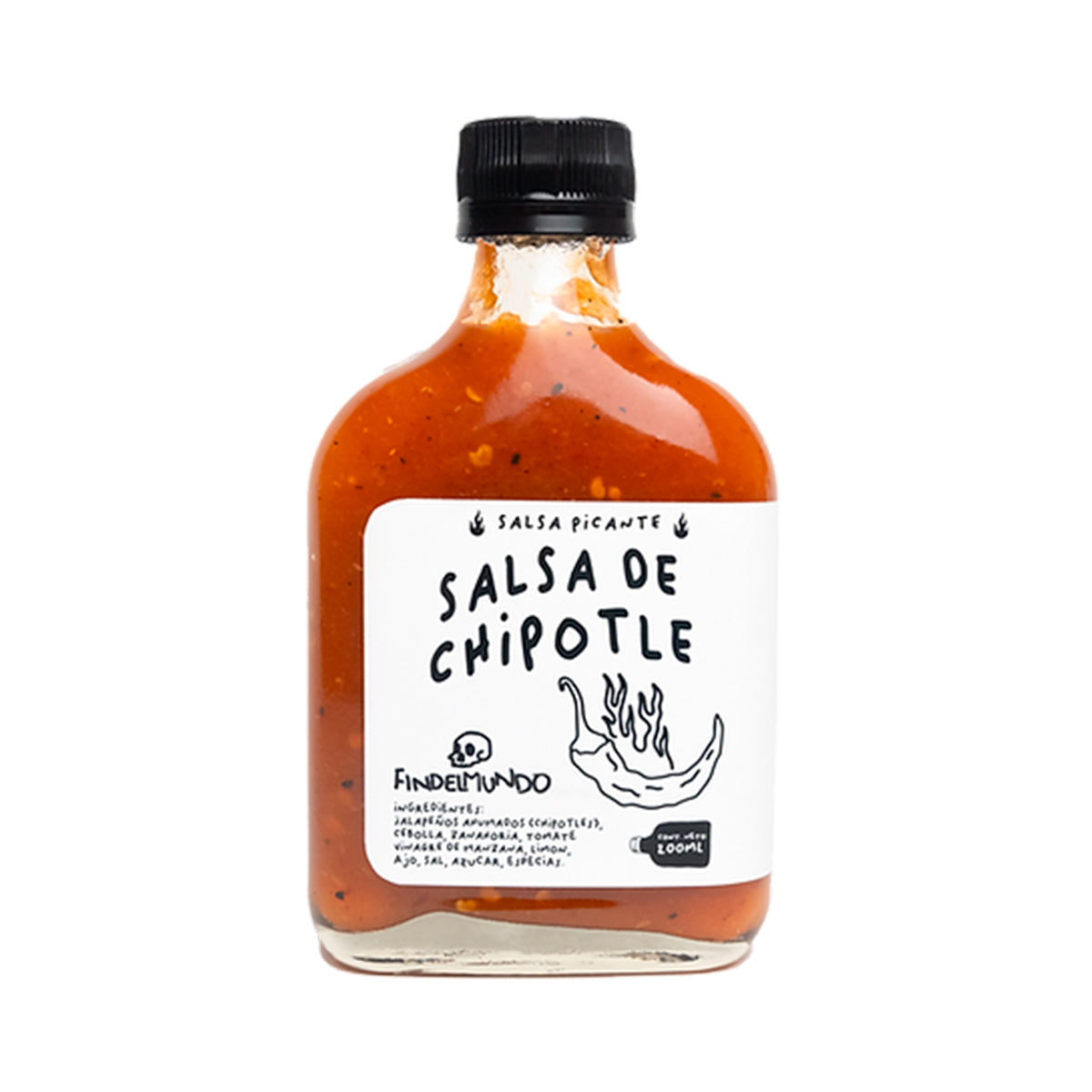 Salsa Picante de Chipotle 200 ml | Fin Del Mundo