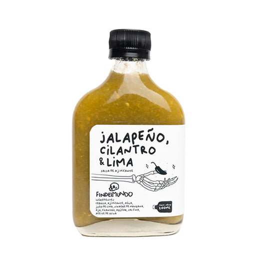 Salsa Picante Jalapeño, Cilantro y Lima 200 ml | Fin Del Mundo