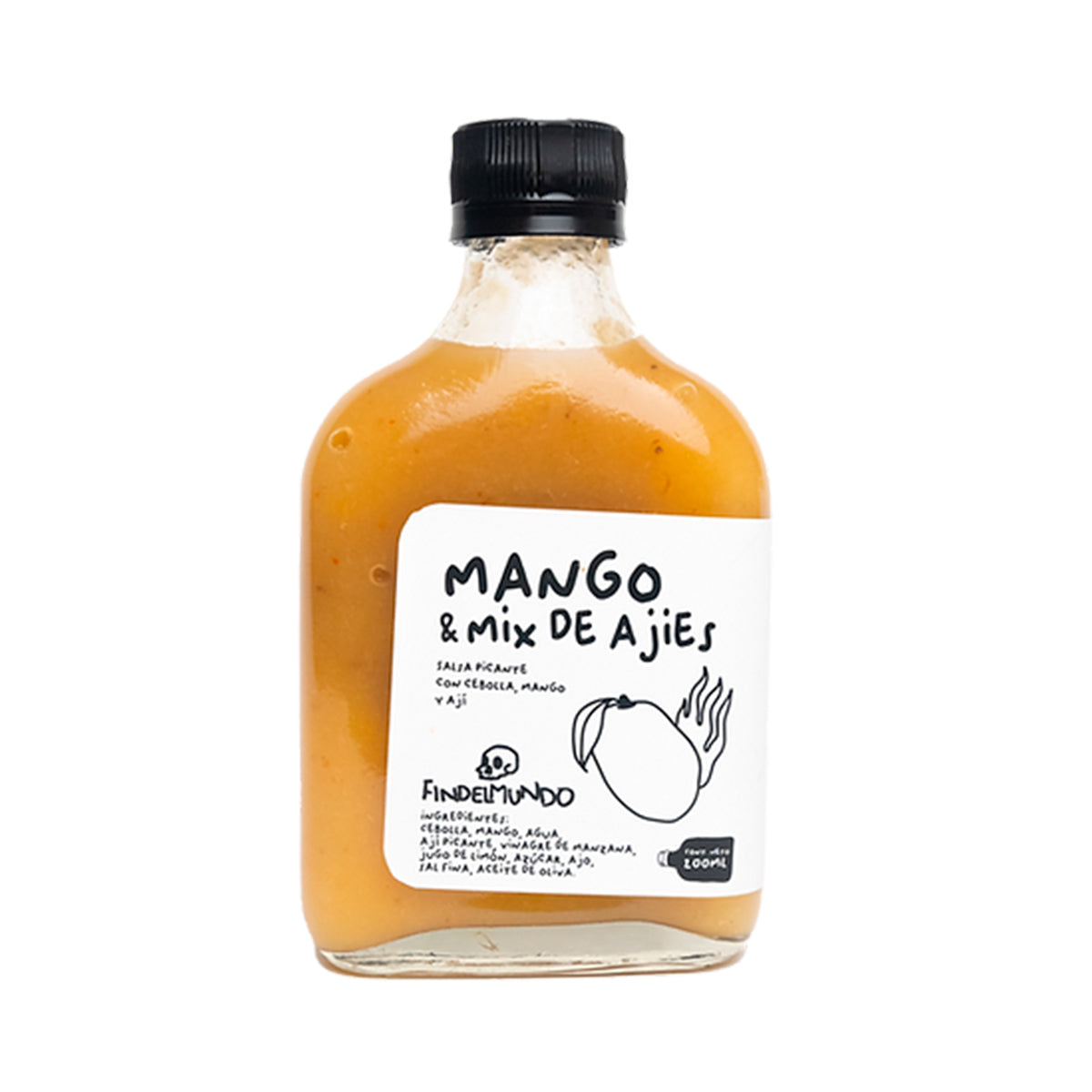 Salsa Picante Mango y Mix de Ajies 200 ml | Fin Del Mundo