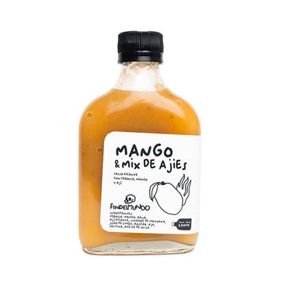 Salsa Picante Mango y Mix de Ajies 200 ml | Fin Del Mundo