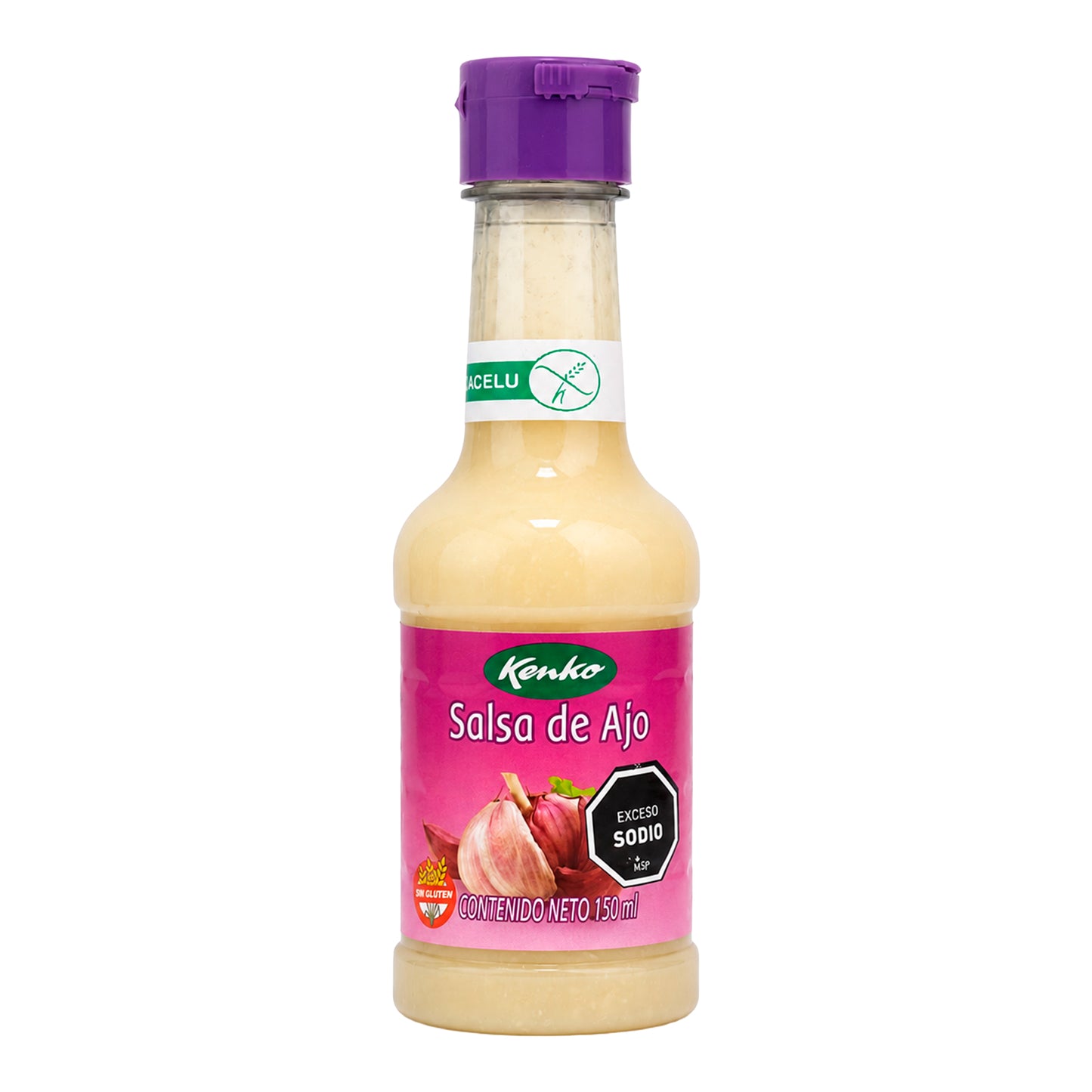 Salsa de Ajo Sin Gluten - 150 ml | Kenko