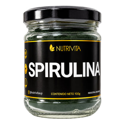 Spirulina en Polvo 100 Gramos | Nutrivita