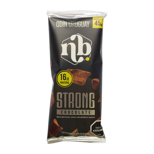 Barrita de Proteína Strong Chocolate - Caja x12 | Natural Bars