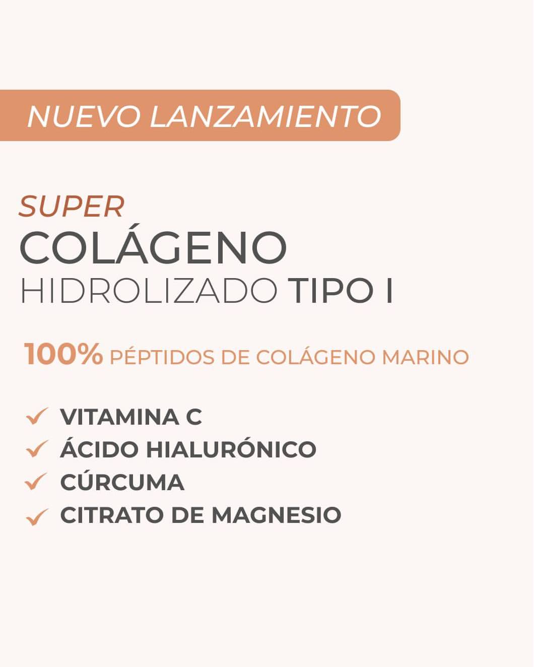 Super Colágeno Marino con Citrato de Magnesio x 300 Gramos | Qualivits