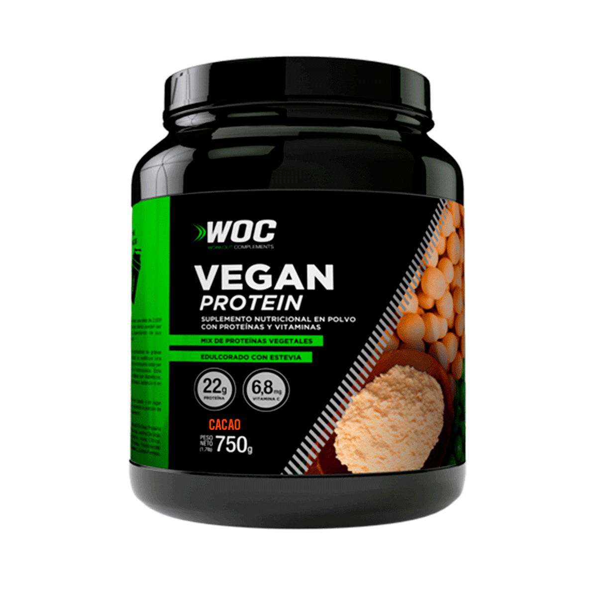 Proteína Vegan Protein 750 Gramos | WOC