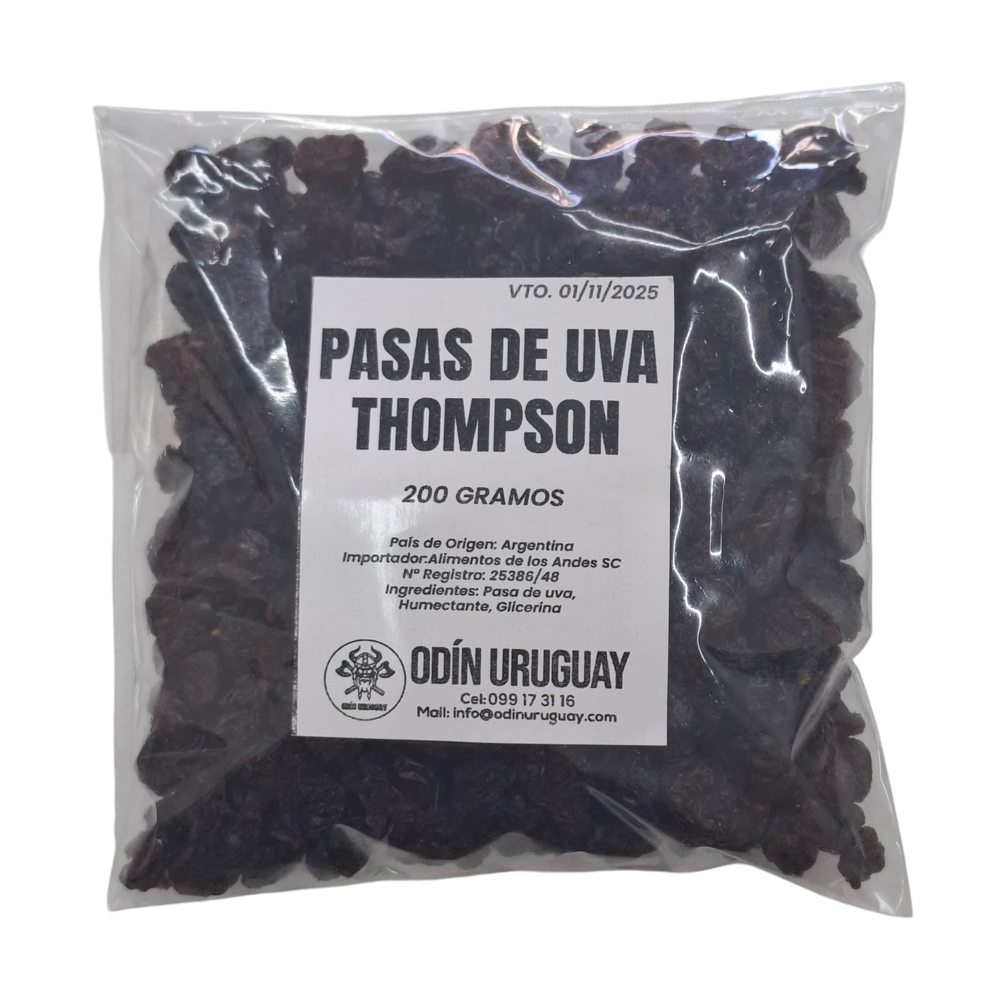 Pasas de Uva Thompson | Odín Uruguay