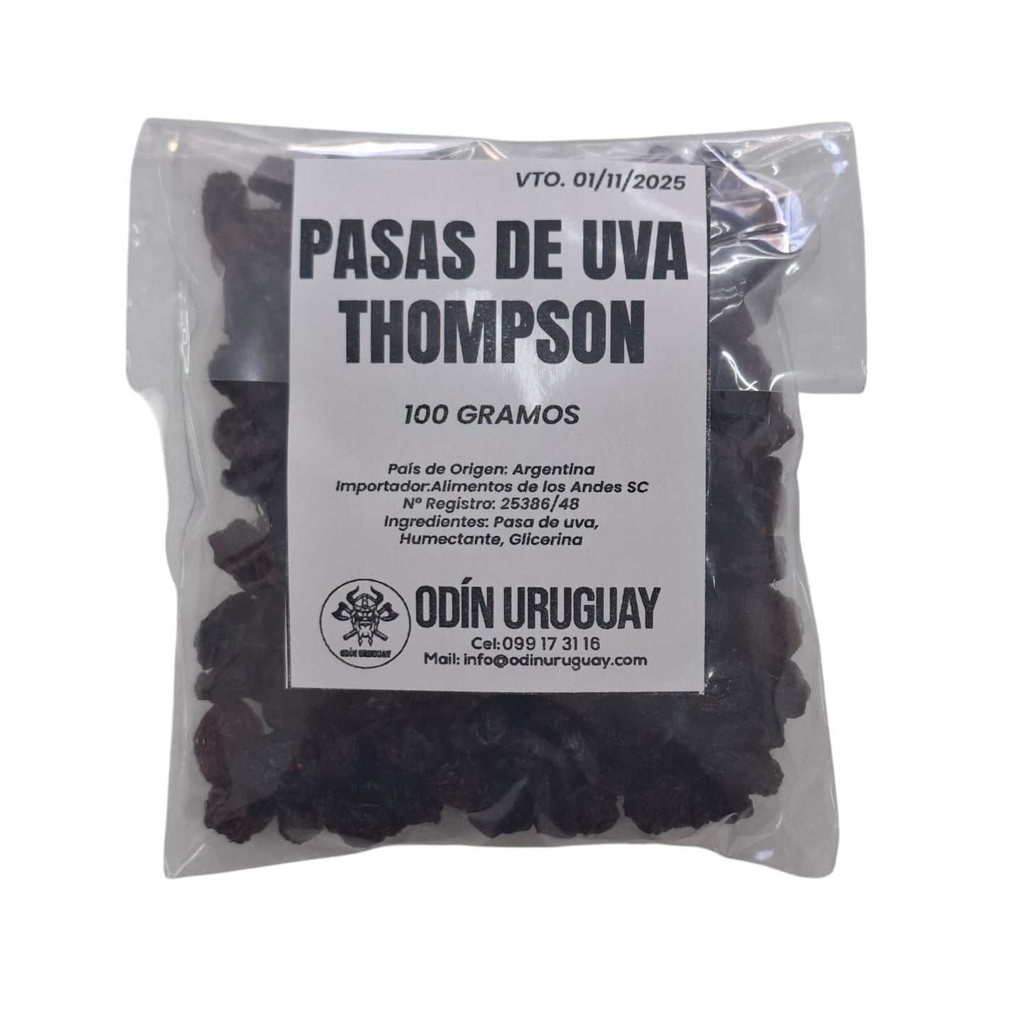 Pasas de Uva Thompson | Odín Uruguay