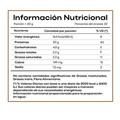 Whey Protein Chocolate 900 Gramos  | TOP