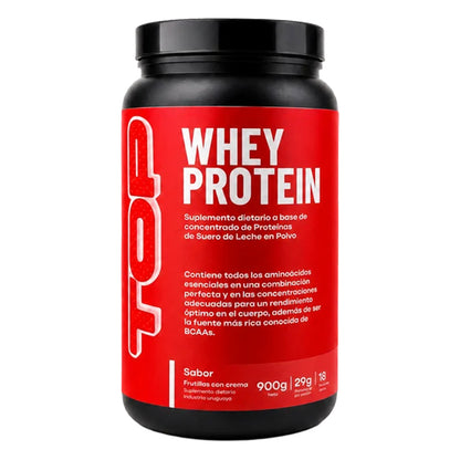 Whey Protein Frutilla 900 Gramos  | TOP