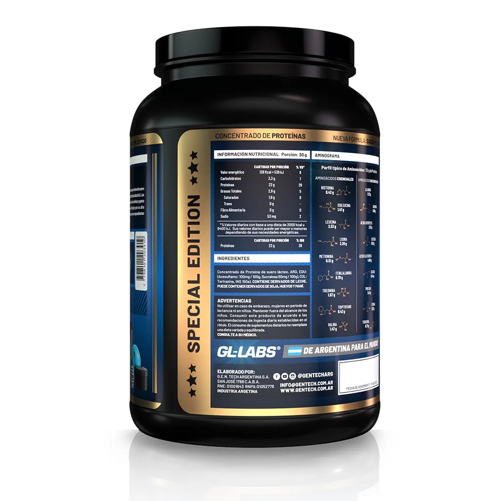 Whey Protein Sin Gluten 2 libras - Vainilla | Gentech