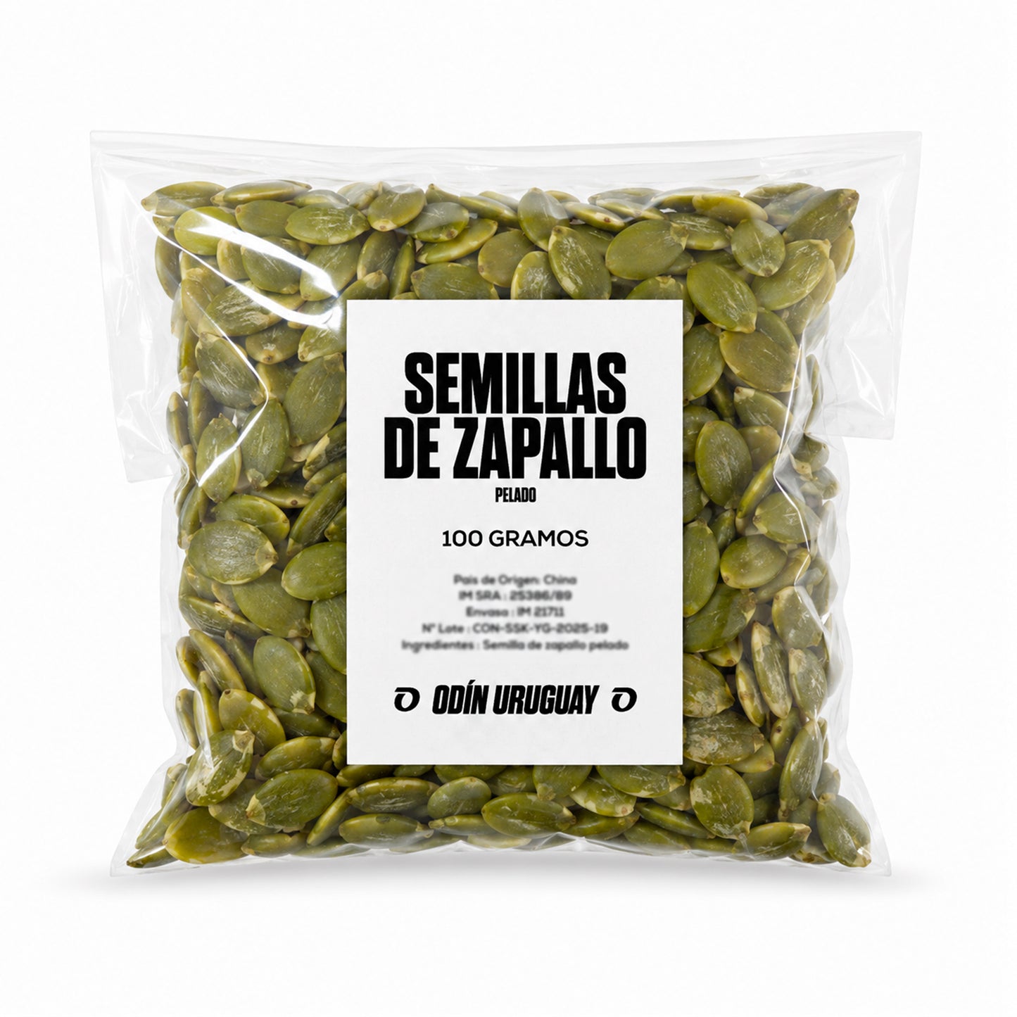 Semillas de Zapallo - 100 Gramos | Odín Uruguay