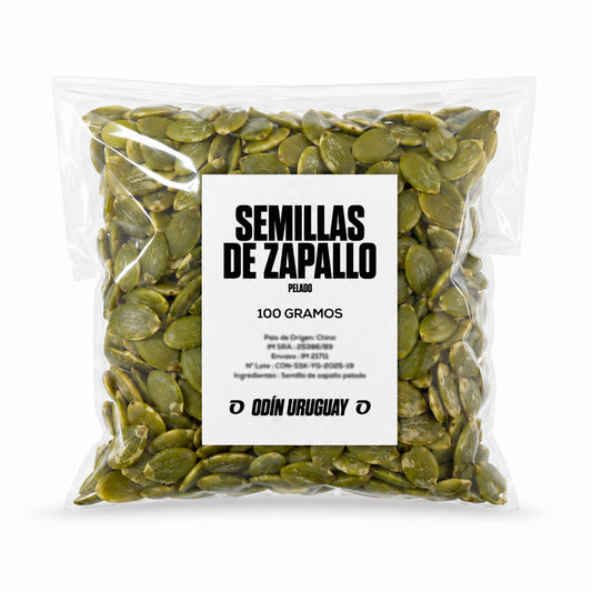Semillas de Zapallo - 100 Gramos | Odín Uruguay