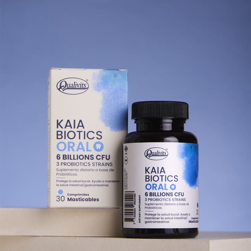Kaia Probiótico Oral 30 Cápsulas Masticables | Qualivits