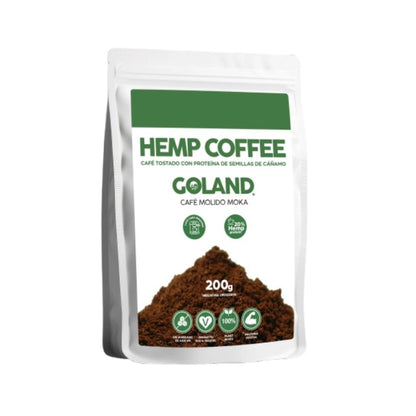 Café con Proteína de Semillas de Cáñamo 200 grs | Goland