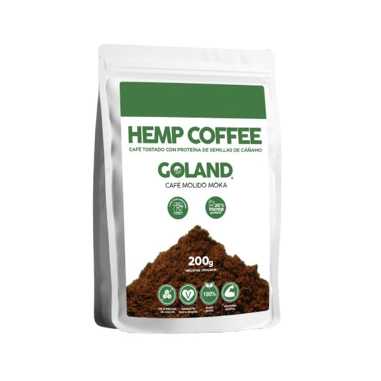 Café con Proteína de Semillas de Cáñamo 200 grs | Goland