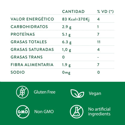 Mantequilla de Maní Proteica Cáñamo 190 grs | Goland