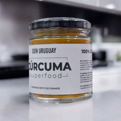 Cúrcuma en Polvo 100 Gramos | Odín Uruguay