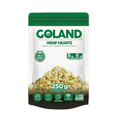 Semillas de Cáñamo Descascaradas 250 grs | Goland