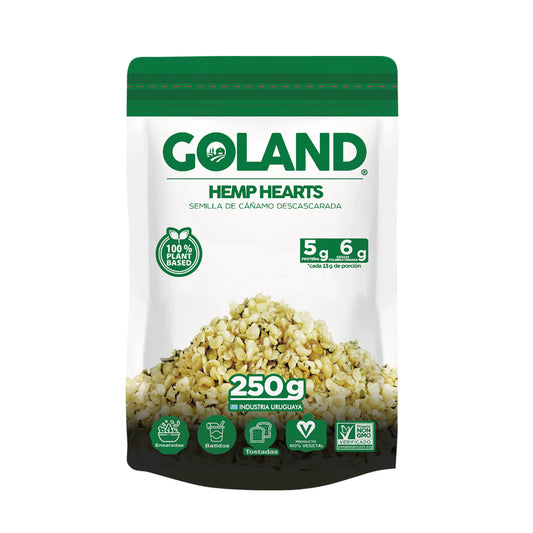 Semillas de Cáñamo Descascaradas 250 grs | Goland