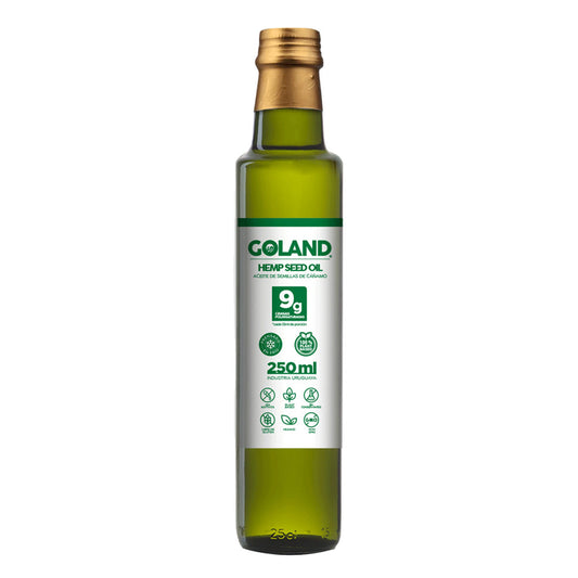 Aceite de Semillas Cáñamo Vegano 250 mL | Goland